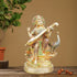 Brass Saraswati Colour Statue 9.17Kg